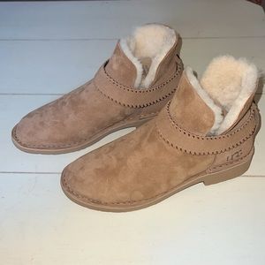 New McKay UGG Plush 9.5 Ankle Boots